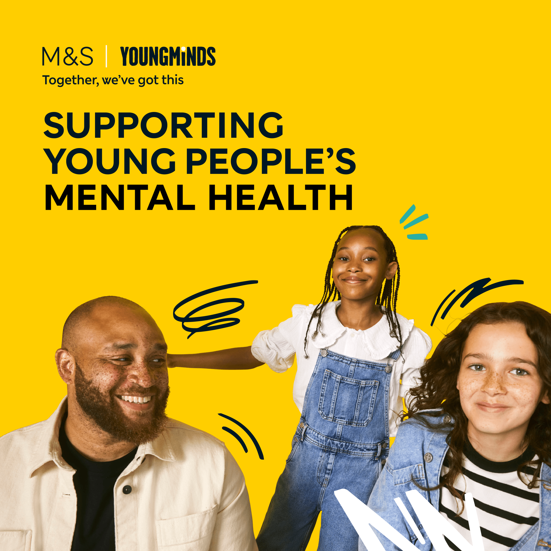 M&S pioneers new mental health training to help colleagues support young people